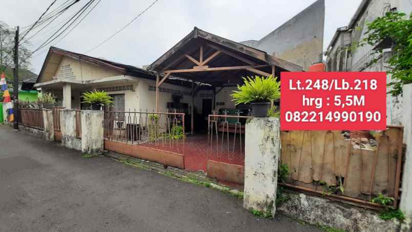 dijual cepet rumah lama lokasi strategis di tebet