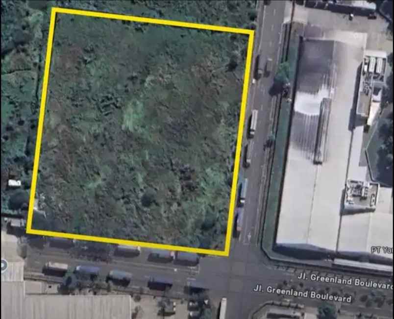 dijual kavling industri deltamas 1 1 h