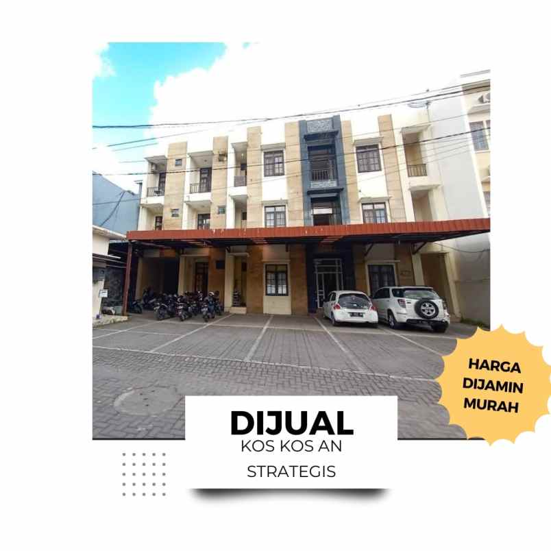 dijual kos mewah 37 kamar dekat kampus ugm