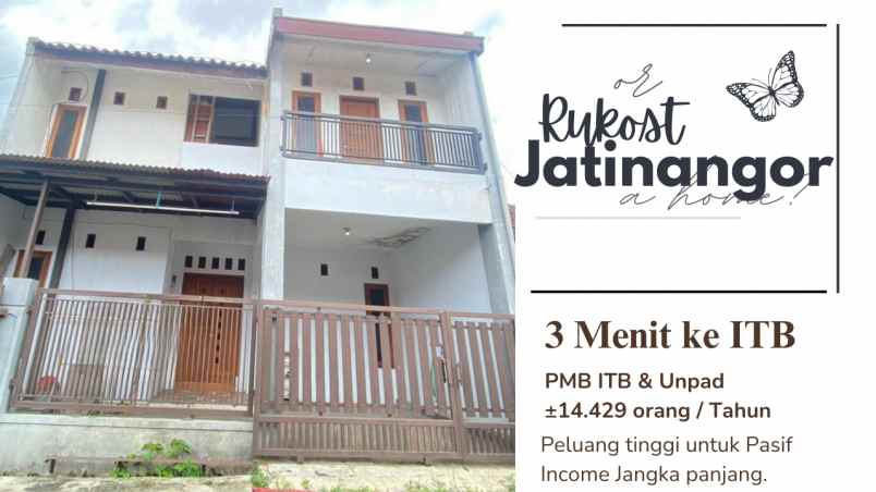 dijual kost jalan caringin