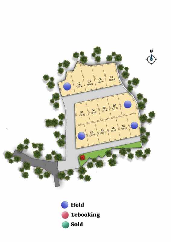 dijual kost jln caringin