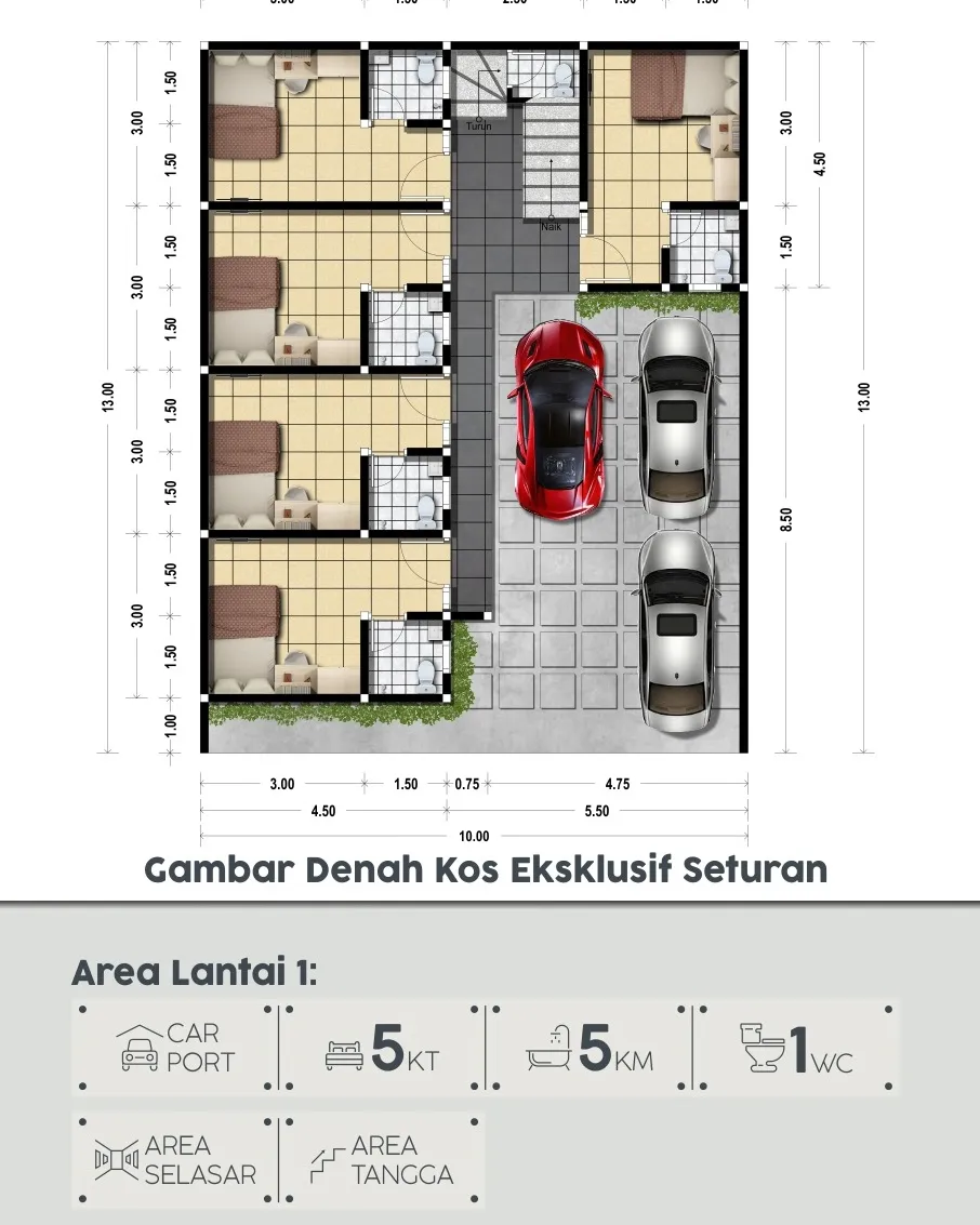 dijual kost seturan