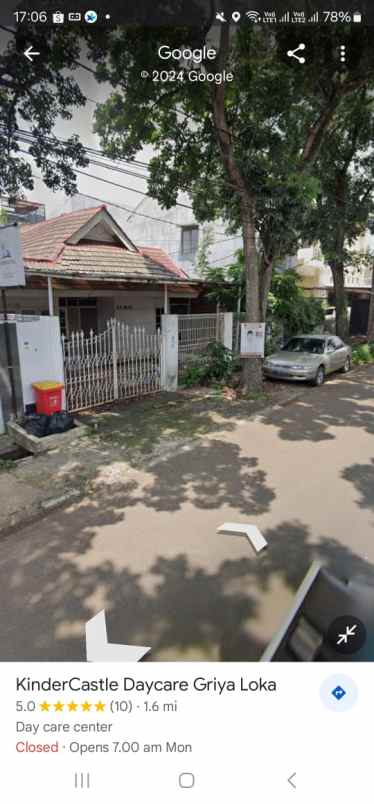 dijual murah rumah tua bsd