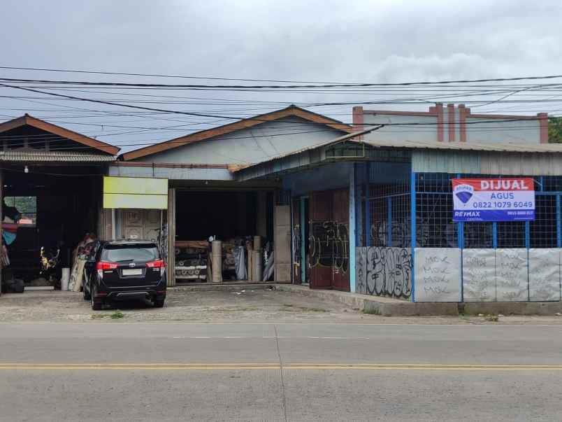 dijual ruko gudang kantor cikupa tangerang banten