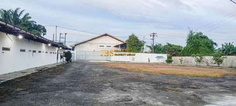 dijual ruko gudang kantor jalan rotan tanjung morawa