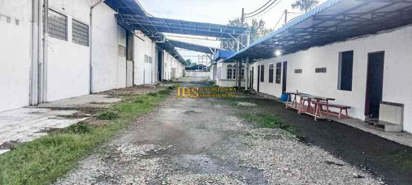 dijual ruko gudang kantor jalan rotan tanjung morawa