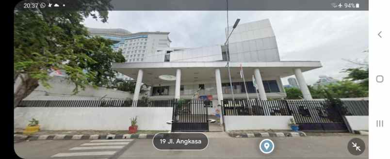 dijual ruko gudang kantor jl kemayoran