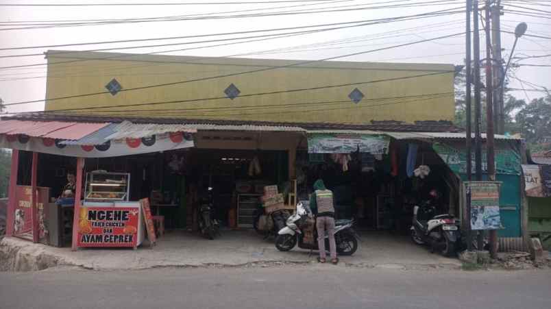 dijual ruko gudang kantor jln raya leuwisadeng hambaro