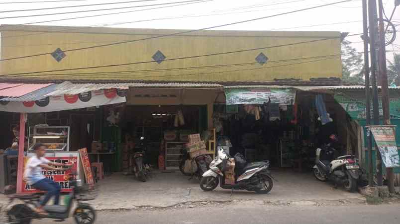 dijual ruko gudang kantor jln raya leuwisadeng hambaro