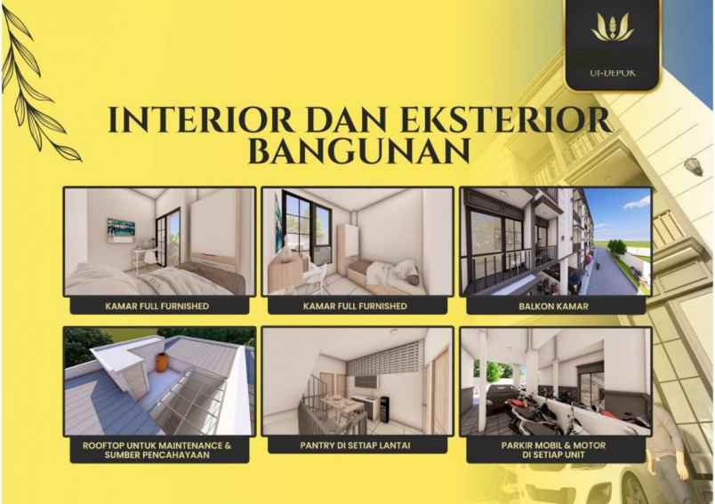 dijual ruko gudang kantor kukusan