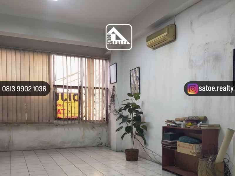 dijual ruko gudang kantor melawai kebayoran baru