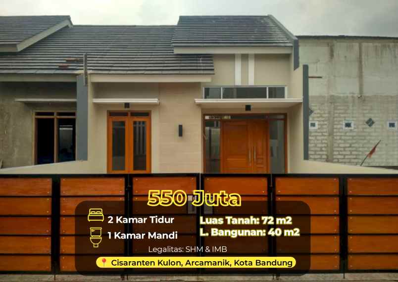 dijual rumah arcamanik