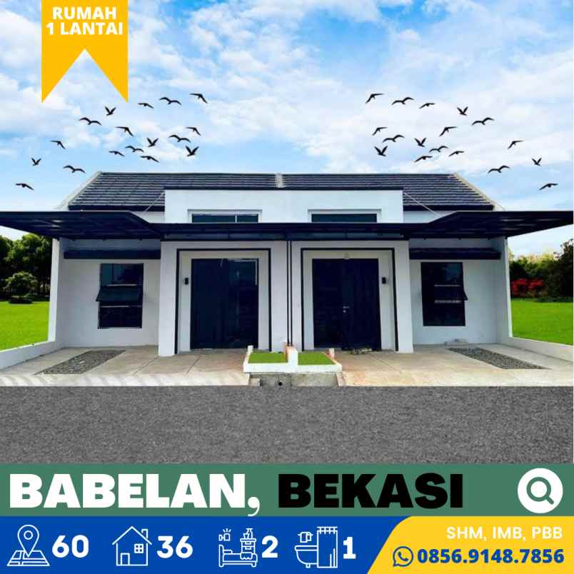 dijual rumah babelan bekasi