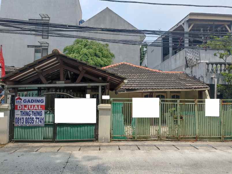 dijual rumah bangun cipta sarana bcs