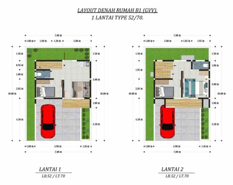 dijual rumah cijamil mekarsari