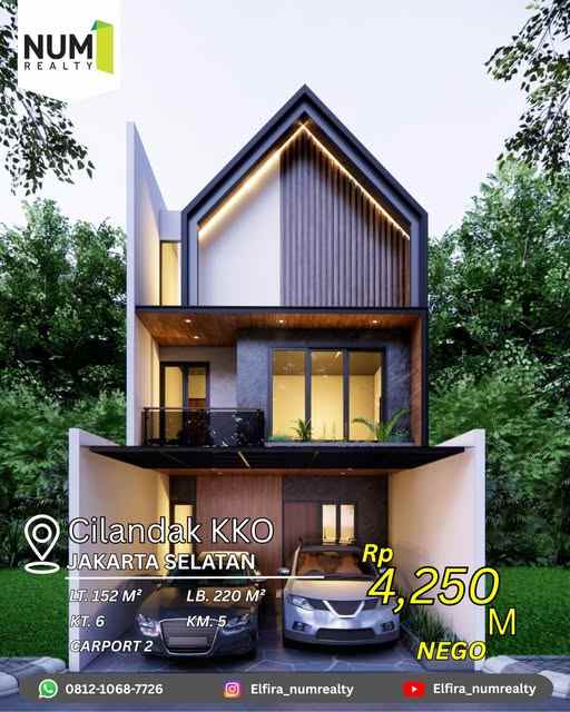 dijual rumah cilandak kko jakarta selatan