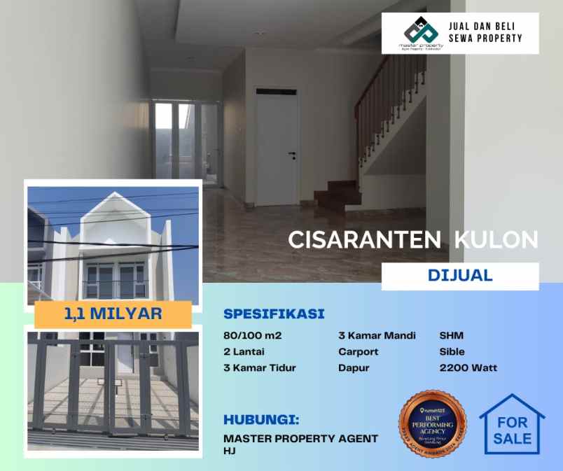 dijual rumah cisaranten kulon