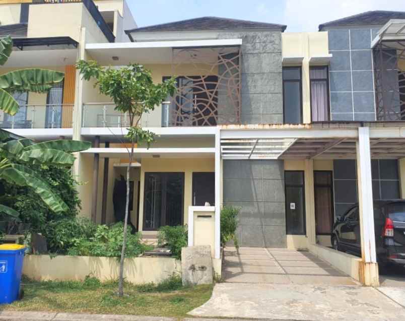 dijual rumah cluster arana kota harapan