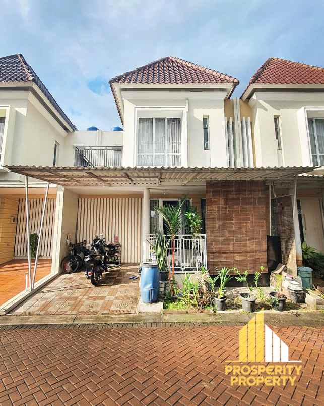 dijual rumah cluster atlanta village