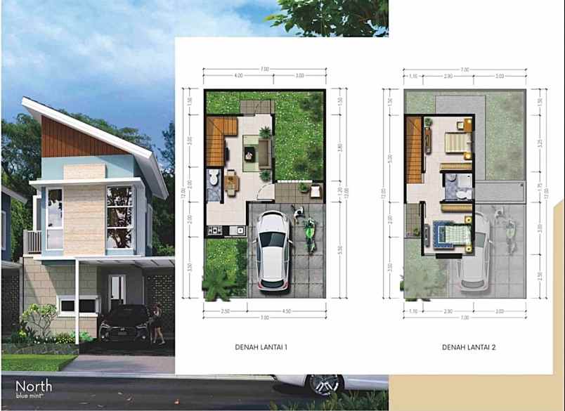 dijual rumah cluster lavesh kota