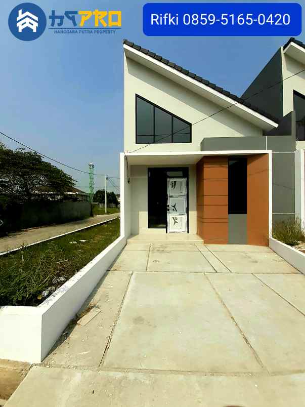 dijual rumah desa cibalongsari kopel