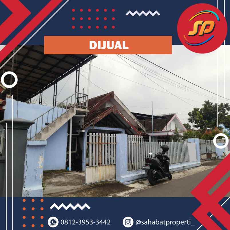 dijual rumah di kebonsari dekat armed