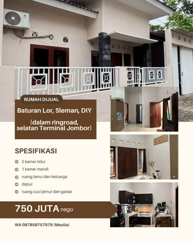 dijual rumah dijual rumah di baturan
