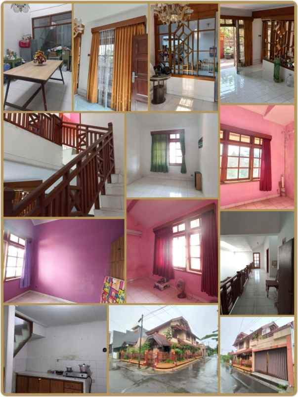 dijual rumah hook 2 lantai