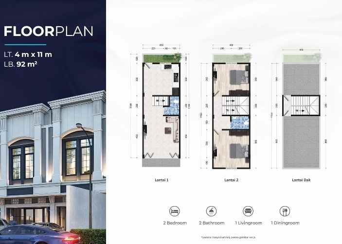 dijual rumah jalan baru simpang jalan