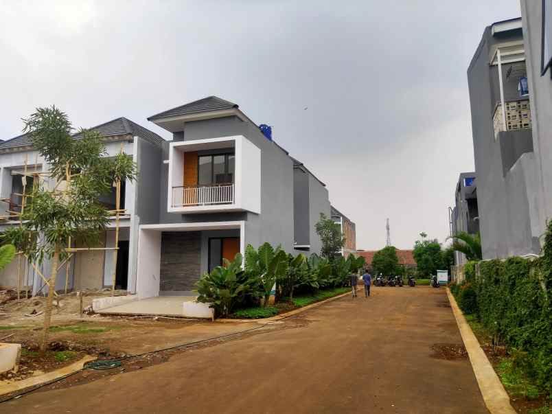 dijual rumah jalan lestari pamulang barat