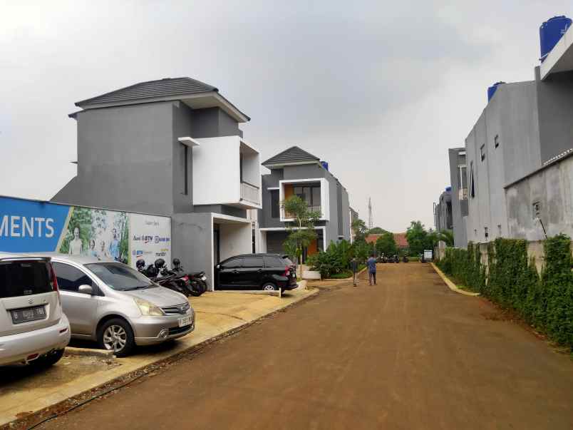 dijual rumah jalan lestari pamulang barat