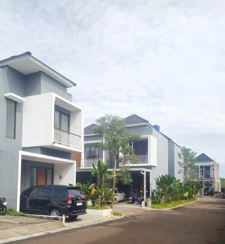 dijual rumah jalan lestari pamulang barat