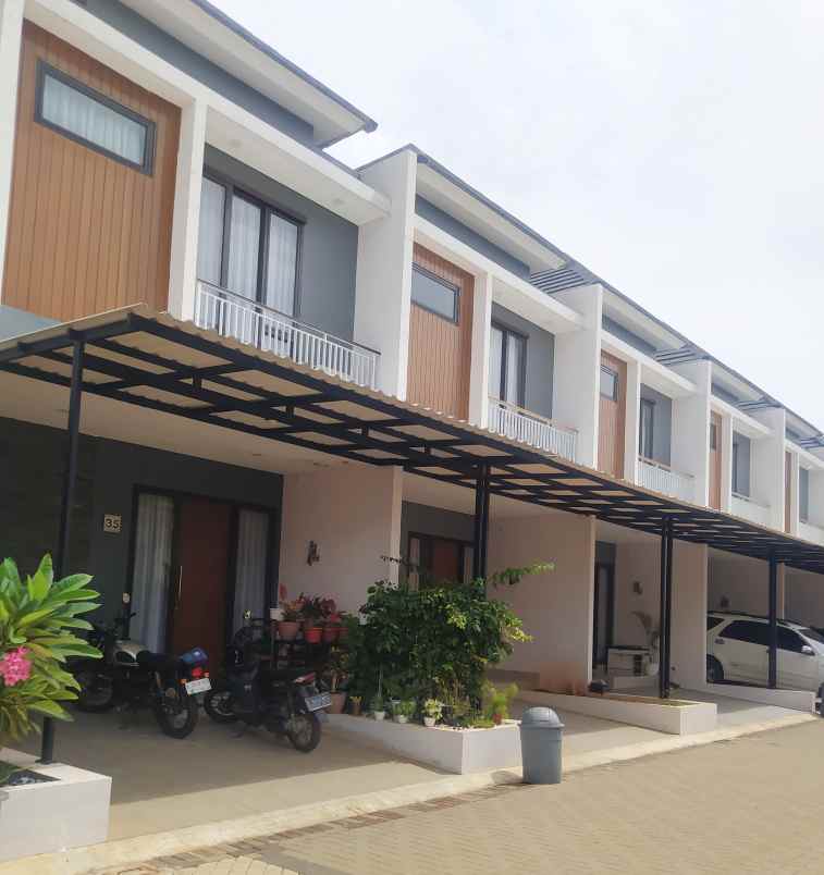 dijual rumah jalan lestari pamulang barat