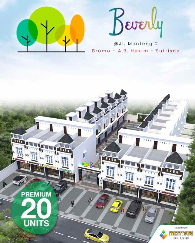 dijual rumah jalan menteng 2 denai