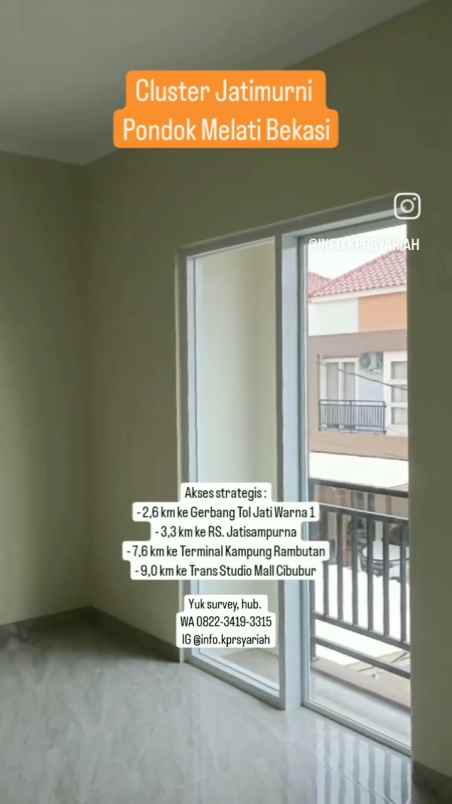 dijual rumah jatimurni