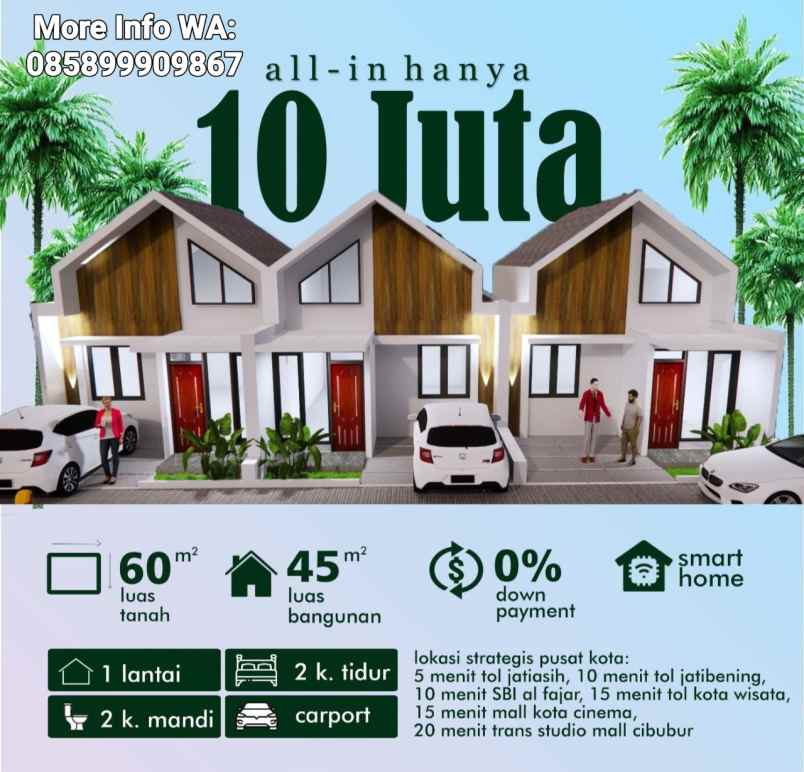 dijual rumah jatirasa