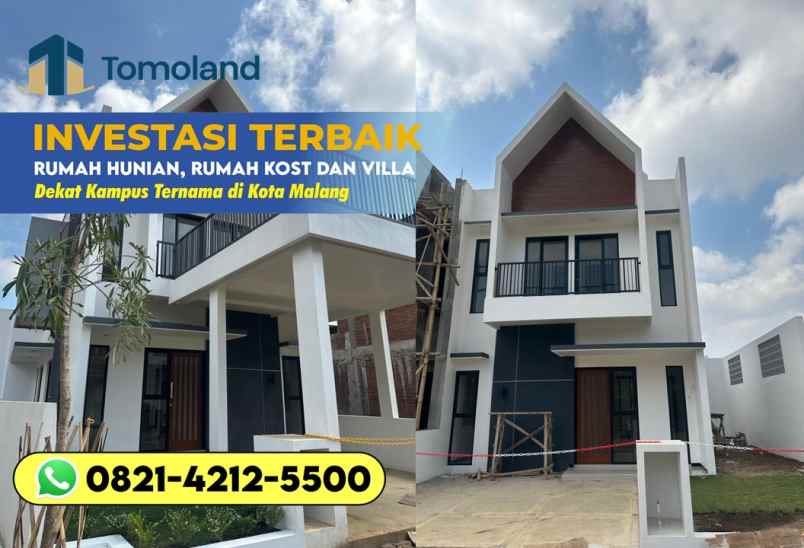 dijual rumah jl chili joyogrand blok