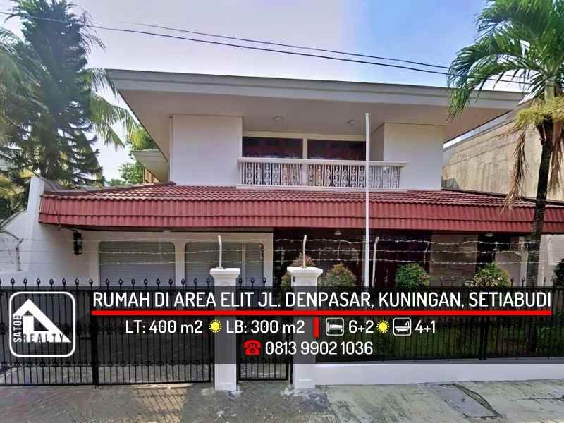 dijual rumah jl denpasar kuningan