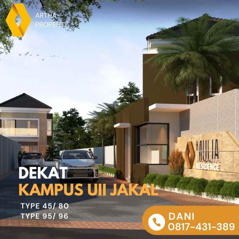 dijual rumah jl kaliurang km 13