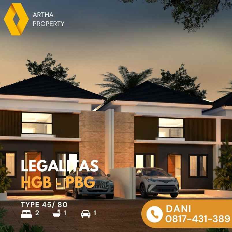 dijual rumah jl kaliurang km 13