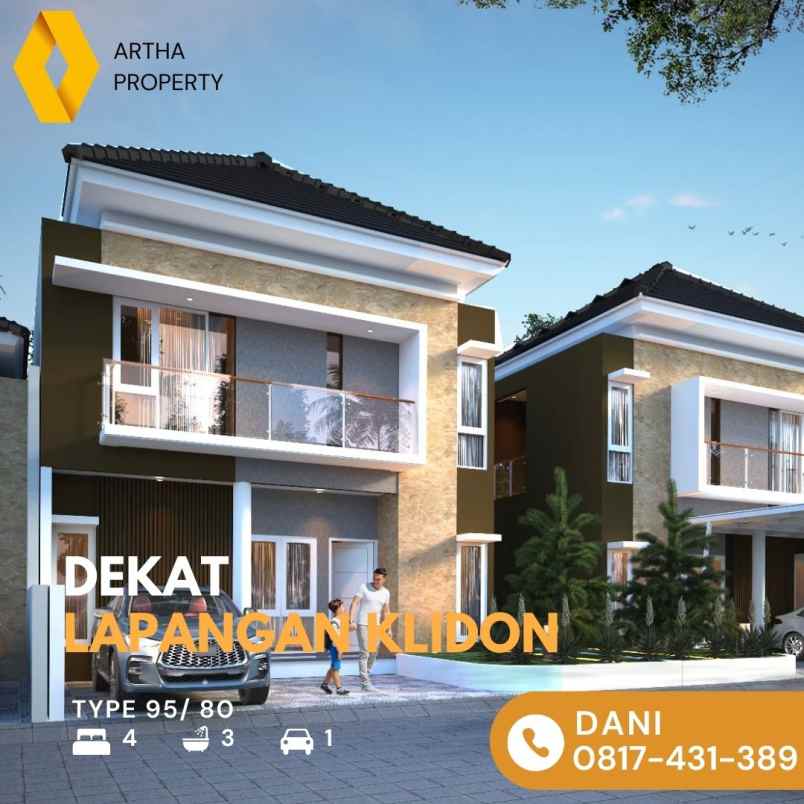 dijual rumah jl kaliurang km 13