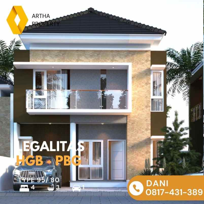 dijual rumah jl kaliurang km 13