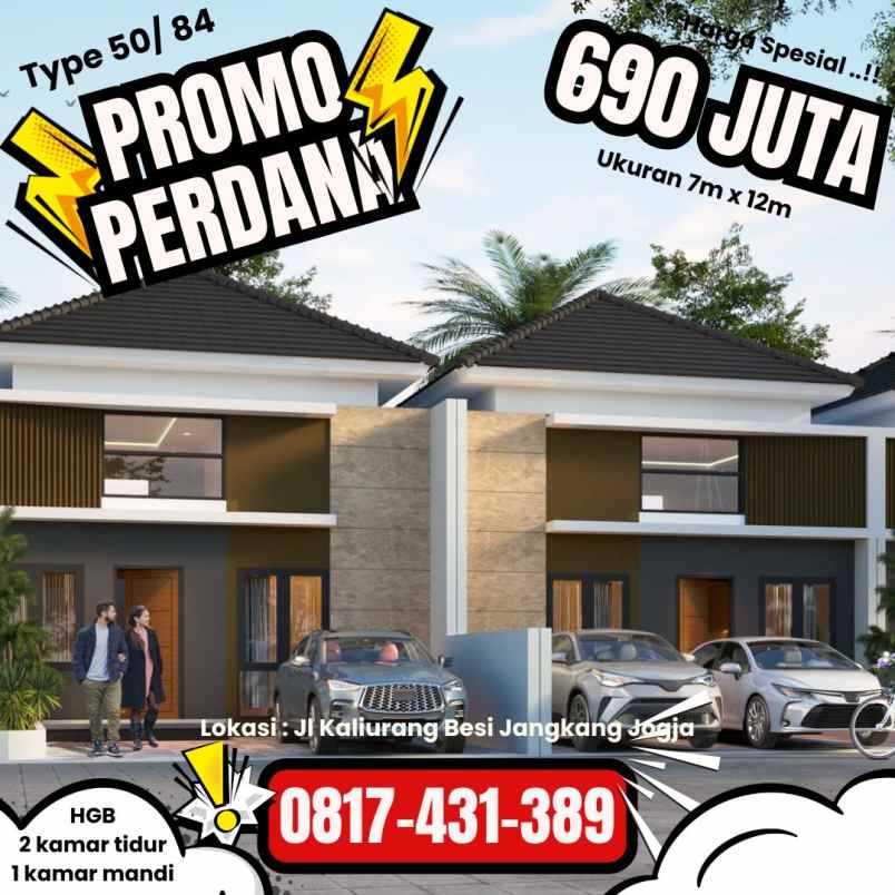 dijual rumah jl kaliurang km 13