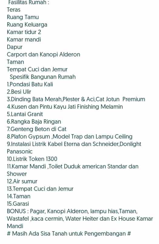 dijual rumah jl magelang km 12 sleman