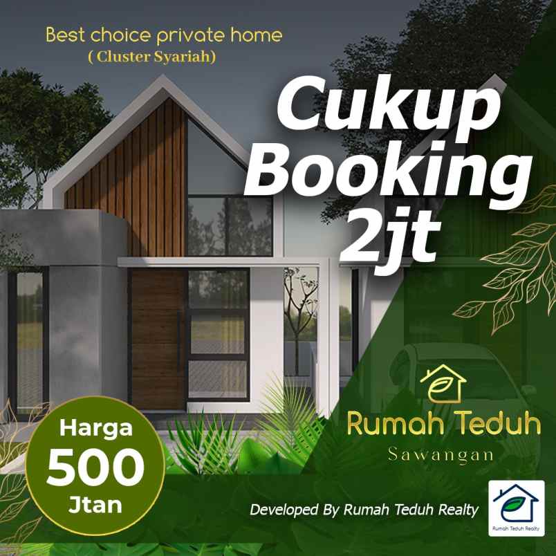 dijual rumah jl raya pasir putih depok