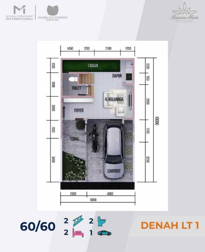 dijual rumah jl wangunsari cijengkol