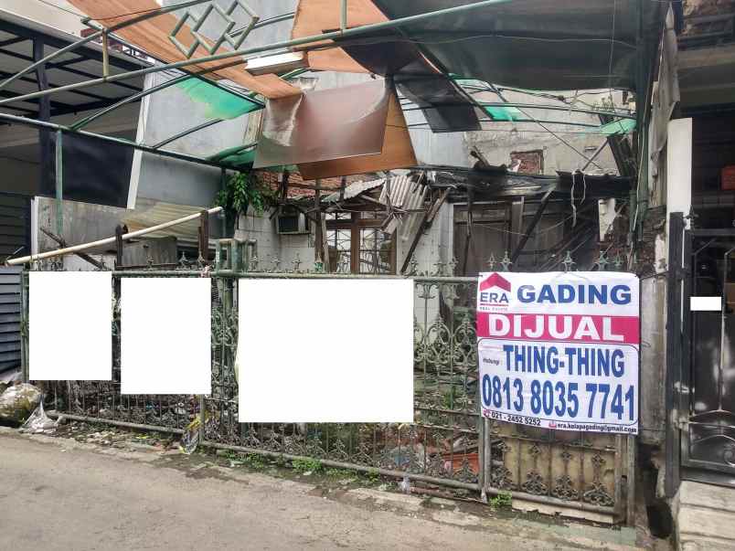 dijual rumah kelapa molek kelapa gading