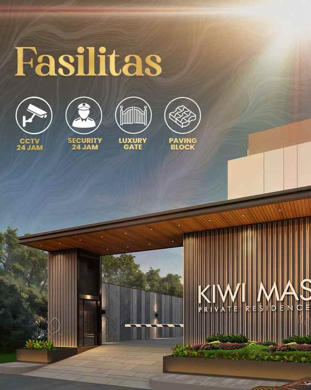dijual rumah komplek kiwi mas jalan