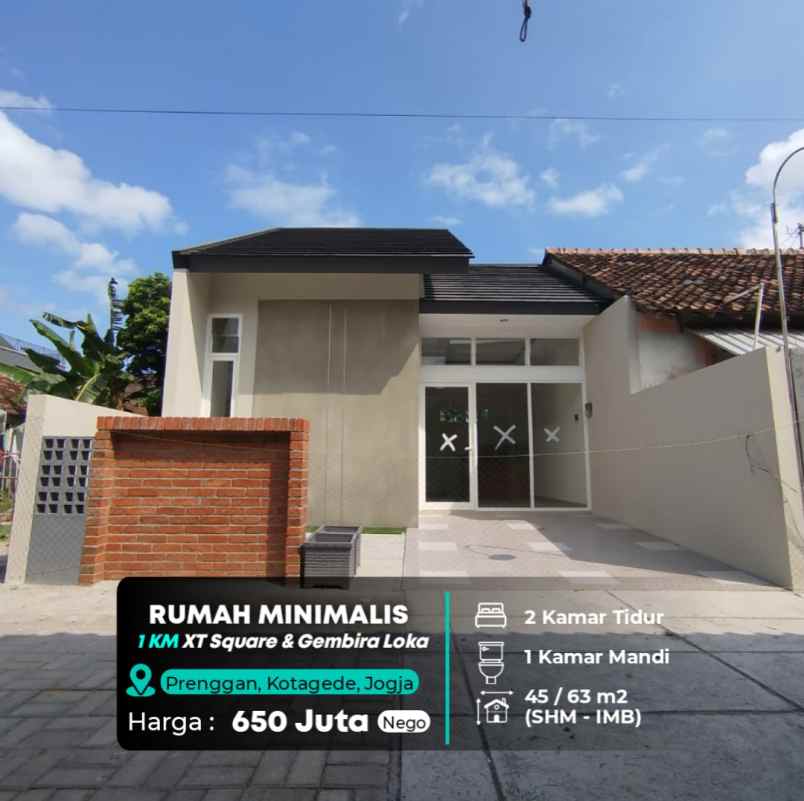 dijual rumah kotagede