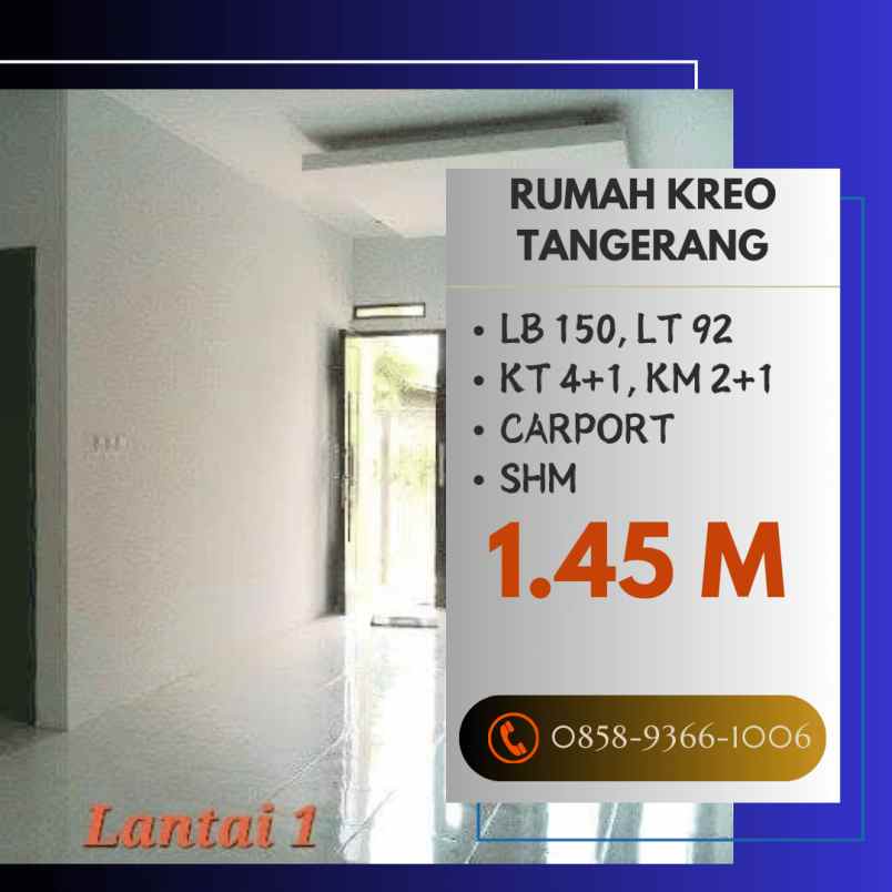 dijual rumah kreo